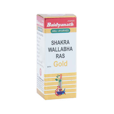 Baidyanath (Jhansi) Shakra Wallabha Ras with Gold Powder