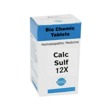 Bahola Calc Sulf Biochemic Tablet 12X
