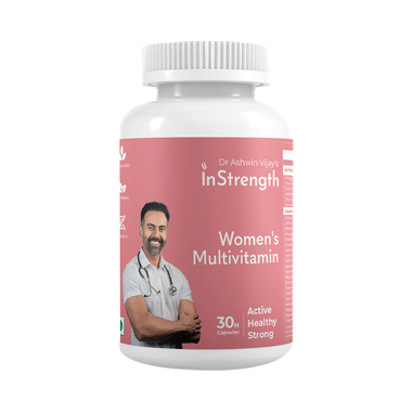 InStrength Women's Multivitamin For Metabolism, Digestion, Bones & Muscles | Capsule