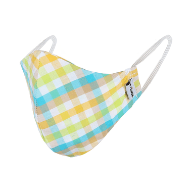 Hyzinik Anti-Viral Reusable Comfortable Face Mask Multicolor Checks