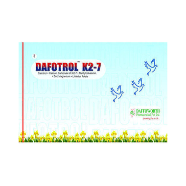 Dafotrol K2 7 Softgel Capsule Soft Gelatin Capsule