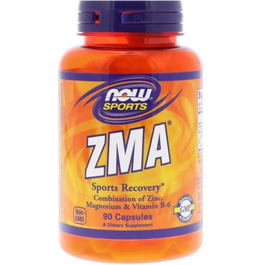 NOW Sports ZMA with Zinc, Magnesium & Vitamin B6 Capsule