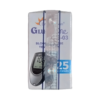 Dr Morepen Gluco One BG 03 Blood Glucose Test Strip