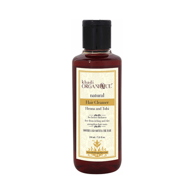 Khadi Organique Natural Hair Cleanser Henna And Tulsi