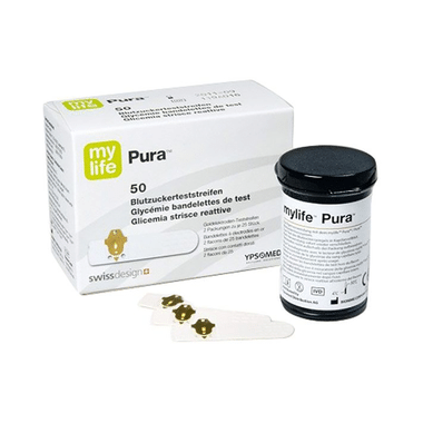 MyLife Pura Blood Glucose Test Strip (Only Strips)