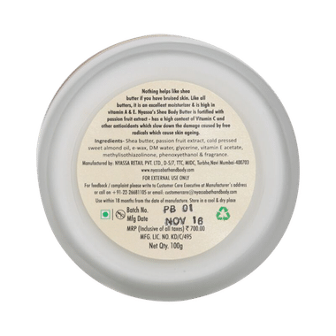 Nyassa Passion Fruit Body Butter
