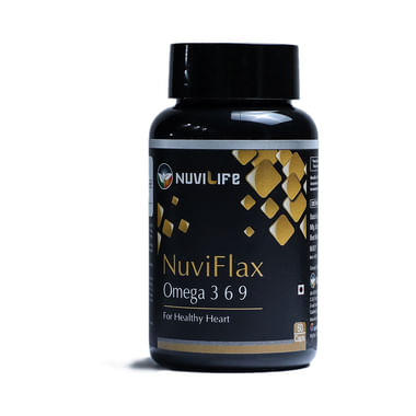 Nuvilife Nuviflax Omega 3 6 9 Capsule