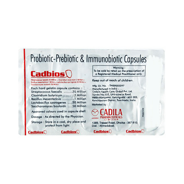 Cadbios Capsule