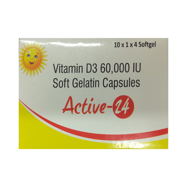 Active 24 Soft Gelatin Capsule