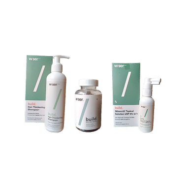 Wiser Build Hair Loss Treatment Kit