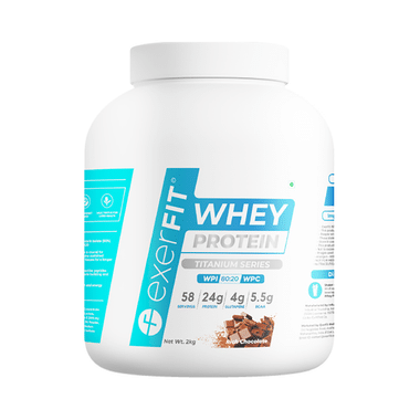 Exerfit Titanium Series Whey Protein Powder Rich Chocolate