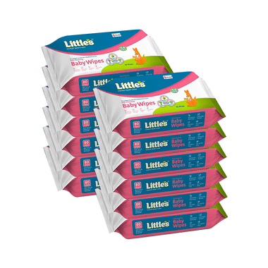 Little's Soft Cleansing Baby Wipes (80 Each)