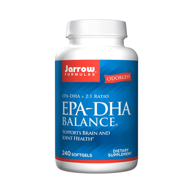 Jarrow Formulas EPA-DHA Balance Softgels | Supports Brain & Joint Health