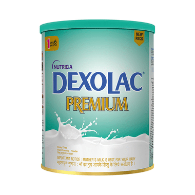 Dexolac Premium 1 Infant Spray Dried Formula | For Immunity, Digestion & Strong Bones