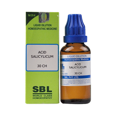 SBL Acid Salicylicum Dilution 30 CH