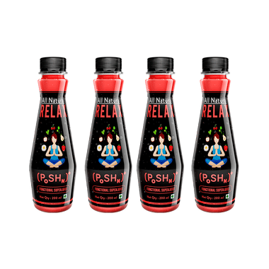 Poshn All Natural Juice Relax Pack Of 4