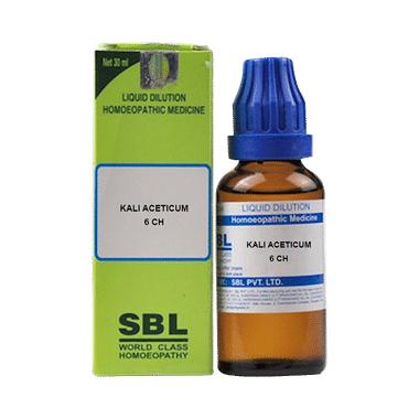 SBL Kali Aceticum Dilution 6 CH