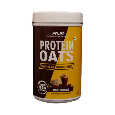 Ripped Up Nutrition Protein Oats Oatmeal Drink-Mix Double  Chocolate