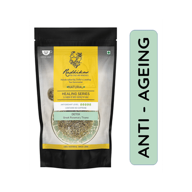 Radhikas Fine Teas Natural Healing Series Detox Greek Rosemary Tisane