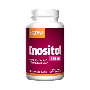 Jarrow Formulas Inositol 750mg Veggie Cap |  Supports Cellular Health