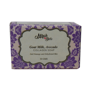 Mirah Belle Goat Milk, Avocado Collagen Soap