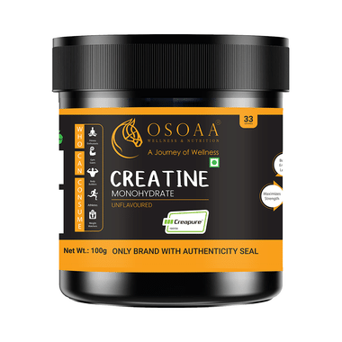 OSOAA Creatine Monohydrate Powder Unflavored