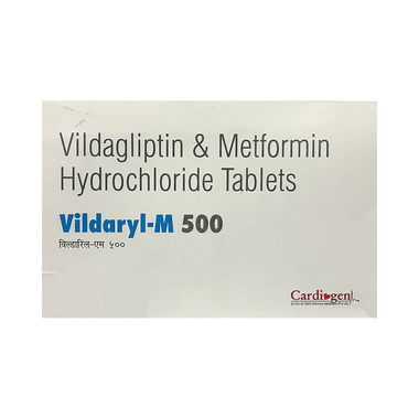 Vildaryl-M 500 Tablet