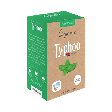 Typhoo Organic Peppermint Heat Sealed Envelopes