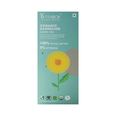 Teabox Organic Dandelion Green Tea Bag (2gm Each)