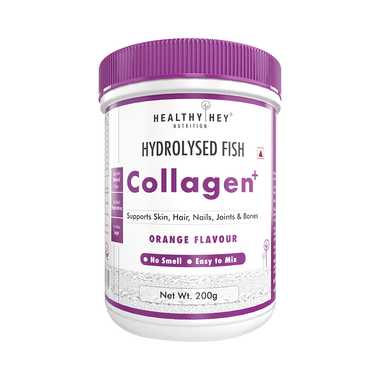 HealthyHey Nutrition Hydrolysed Fish Collagen+ Orange