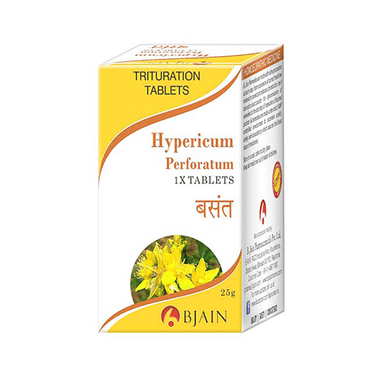 Bjain Hypericum Perforatum Trituration Tablet 1X