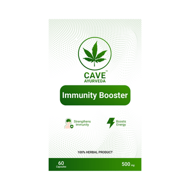 Cave Ayurveda Immunity Booster 500mg Capsule