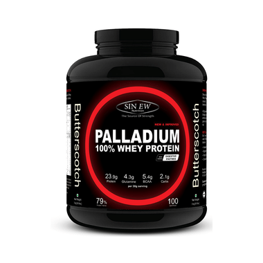 Sinew Nutrition Palladium 100% Whey Protein With Digestive Enzymes Butterscotch