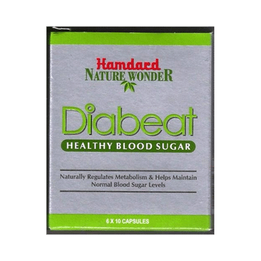 Hamdard Diabeat Capsule For Healthy Blood Sugar Levels & Metabolism Pack Of 2