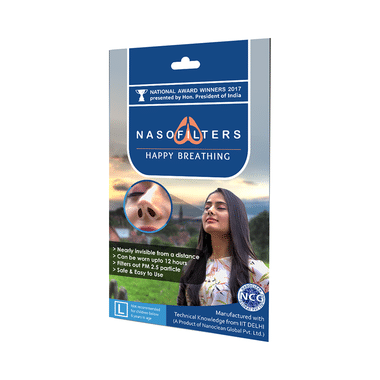 Nasofilters Monthly Pack Set Of 24 And 6 Complimentary Large