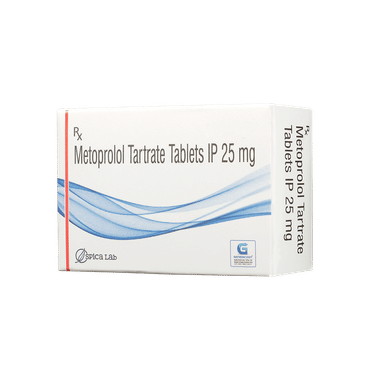 Genericart Metoprolol Tartrate 25mg Tablet Genericart Metoprolol Tartrate 25mg Tablet