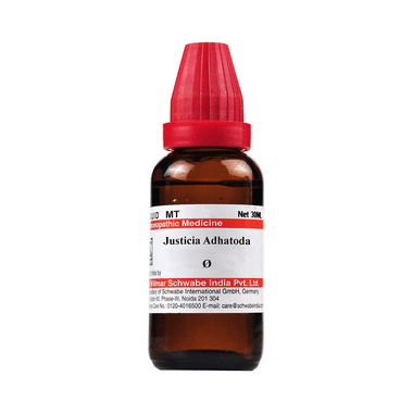 Dr Willmar Schwabe India Justicia Adhatoda Mother Tincture Q