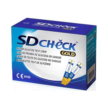 SD Check Gold Blood Glucose Test Strip