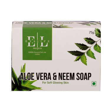 Evalife Premium Soap Aloevera & Neem