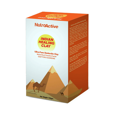 NutroActive Ultra Pure Bentonite Indian Healing Clay