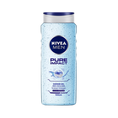Nivea Men Shower Gel For Body, Skin & Hair | Pure Impact