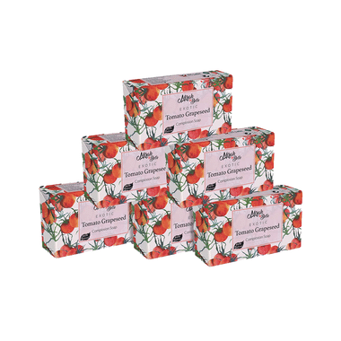 Mirah Belle Tomato Grapeseed Exotic Soap (125gm Each)