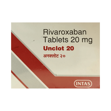 Unclot 20 Tablet