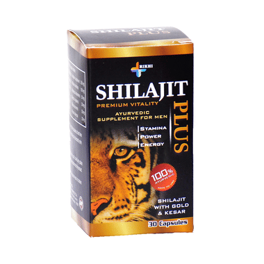 Rikhi Shilajit Plus Premium Vitality Capsule