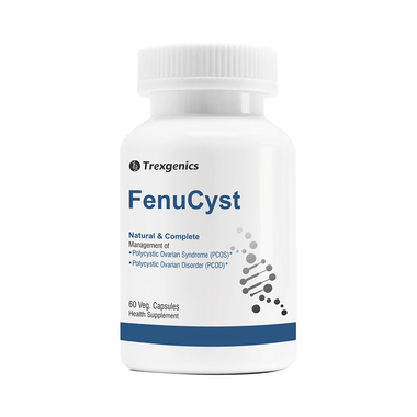 Trexgenics FenuCyst PCOS Support Veg Capsules