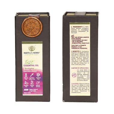 Roots And Herbs Eucalyptus Essential Oil