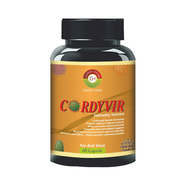 Cordy Herb Cordyvir Immunity Booster  Capsule