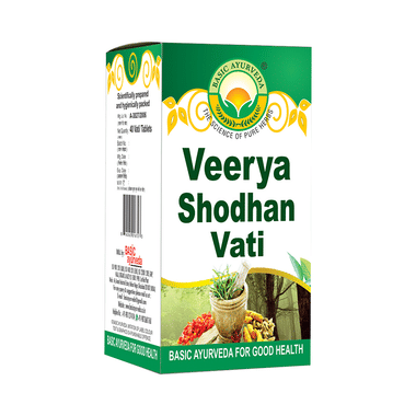 Basic Ayurveda Veerya Shodhan Vati