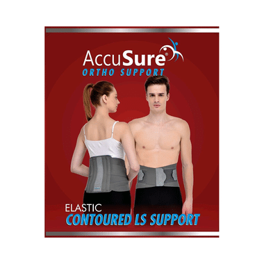 AccuSure B5 Elastic Contoured LS Support Medium