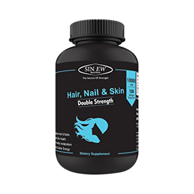 Sinew Nutrition Hair, Nail & Skin 10000mcg Capsule